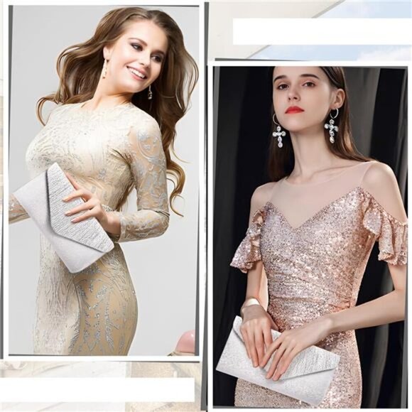 BBjinronjy Clutch Purses for Women Evening Bag Handbags - Picture 5 of 7